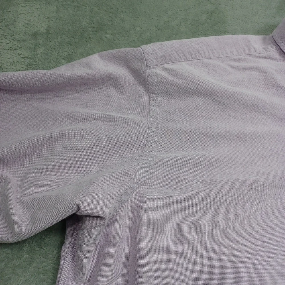 Ralph Lauren Shirt‎ Mens XXL Purple Big Shirt Oversized Button Up Preppy